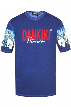 Floral motif t-shirt, zdjęcie 1 Floral motif t-shirt od Dsquared2
